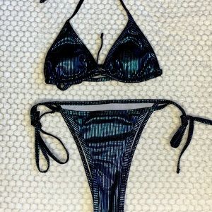 Iridescent bikini